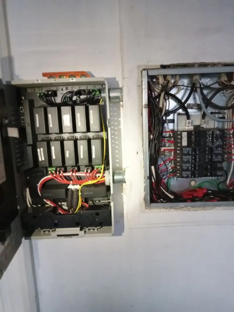 Electrical panel upgrade completed for Commercial Electrician Services in New Hempstead